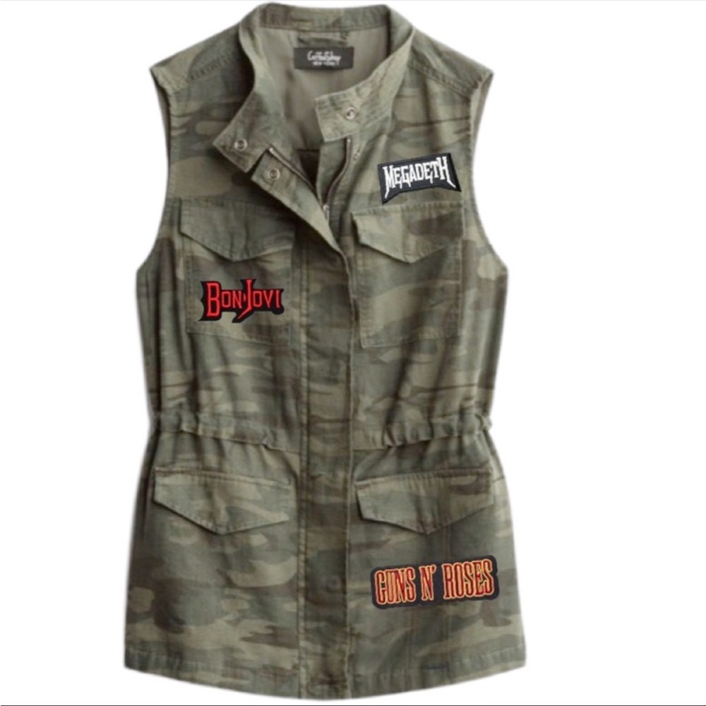 COFFEESHOP Rock Band New York Cargo Vest